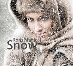极品PS画笔－150支高清的魔幻雪花笔刷：Rons Magical Snow